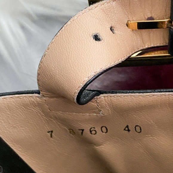 Sergio Rossi Fur Platform Wedge Slingback Sandal - Picture 11 of 12